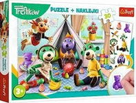 Puzzle Rodzina Treflików 30 el. + Naklejki