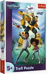 Puzzle 100 el. Drużyna Transformers Trefl