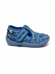 Renbut: Kapcie na rzep Jeans Marmurek 13-148 Rozmiar 23