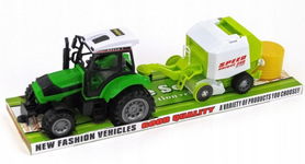 Shark Toys: Duży traktor z przyczepą