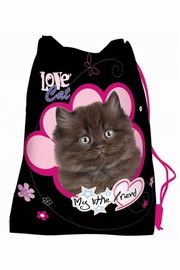St. Majewski Worek na obuwie My Little Friend Kot