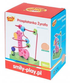 Smily Play: Przeplatanka Drewniana Żyrafa