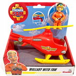 Strażak Sam Helikopter Wallaby z Figurką Toma