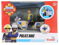 Strażak Sam Policyjny Motor z Figurką Malcolma