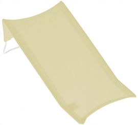 Tega Leżaczek Kąpielowy z Grubej Froty - Żółty