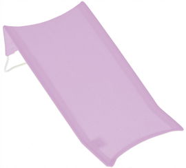 Tega Leżaczek Kąpielowy z Grubej Froty - Różowy