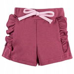 Szorty Eevi 98 Nature Bordo Falbany