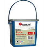 Titanum:Kreda chodnikowa wiaderko 6 kolorów, 12 sztuk