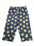 TIP-TOP: Legginsy 3/4 granatowe we wzorki r.86