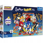 Trefl ; Puzzle Super Shape Świat Sonica 104 elementy