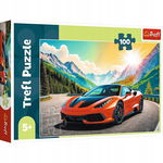 Trefl: Puzzle Auto Wyścig z Czasem 100