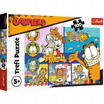 Trefl: Puzzle Leniwy Garfield 100