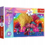 Trefl: Puzzle Przyjacielskie Trolle 60
