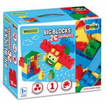 Wader: BIG Blocks klocki 26 elemetów 41591