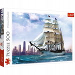 Trefl: Puzzle Żaglowiec na tle Chicago 500el.
