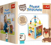 Trefl Franek Sześcianek Drewniana Kostka 60644