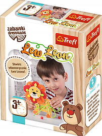 Trefl Zabawka drewniana Lew Leon 60791