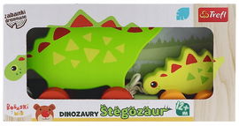 Trefl Zabawka drewniana Dinozaur Stegozaur 61593
