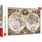 Trefl Puzzle Mapa ziemi 2000 el 27095