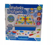 Układanka kreatywna 2D 2w1 - 191 elementów