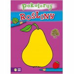 Zielona Sowa: Pokoloruj rośliny