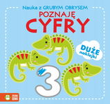 Zielona Sowa Nauka z grubym obrysem Poznaję cyfry