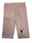 YOCLUB: Legginsy 3/4 różowe r.92-98