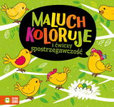 Zielona Sowa: Maluch koloruje i ćwiczy spostrzegawczość