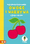 Zielona Sowa: Moje pierwsze kolorowankiowoce i warzywa z grubym obrysem