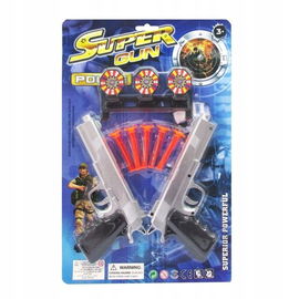 Zestaw Super Gun 2 Pistolety na strzalki