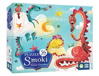 Zielona Sowa Puzzle Smoki 56 el 11883