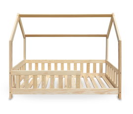 Łóżko sosnowe Domek 80x160cm