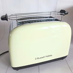 Toster Russell Hobbs kremowy Colours Plus retro 1600W
