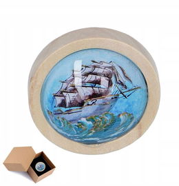 Przypinka morskie opowieści, statek