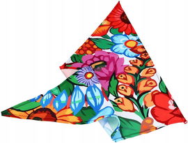 Chusta zalipiańska z ludowym wzorem (duża)