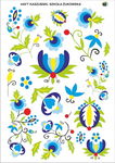 Papier decoupage kaszubskie hafty szkoła żukowska