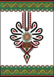 Pocztówka folk podhale, Parzenica