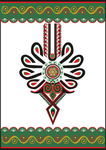 Pocztówka folk podhale, Parzenica