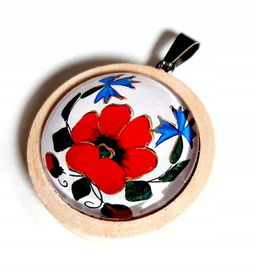 Wisiorek kociewski folk ludowy