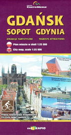 Mapa Gdańsk Sopot Gdynia atrakcje turystyczne