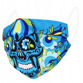 Maska kaszubska (czaszka), maseczka folk ludowy