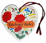 Zawieszka Kochanej Babci folk Kociewie
