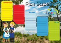 Plan lekcji dla dzieci (kaszubski)