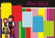 Plan lekcji dla dzieci - łowicz