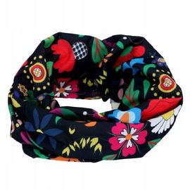 Bandana, chusta wielofunkcyjna folk kociewska