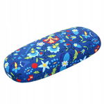 Etui na okulary kaszubskie hafty (granat)