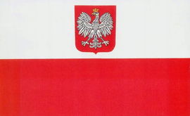 Bandera Polski 110 x 70 cm