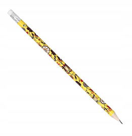 Ołówek kaszubski z gumką borowiacki