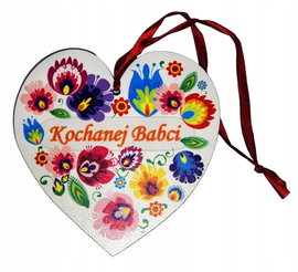 Zawieszka Kochanej Babci folk Łowicz