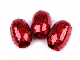 Wstążka metaliczna czerwona 5 mm